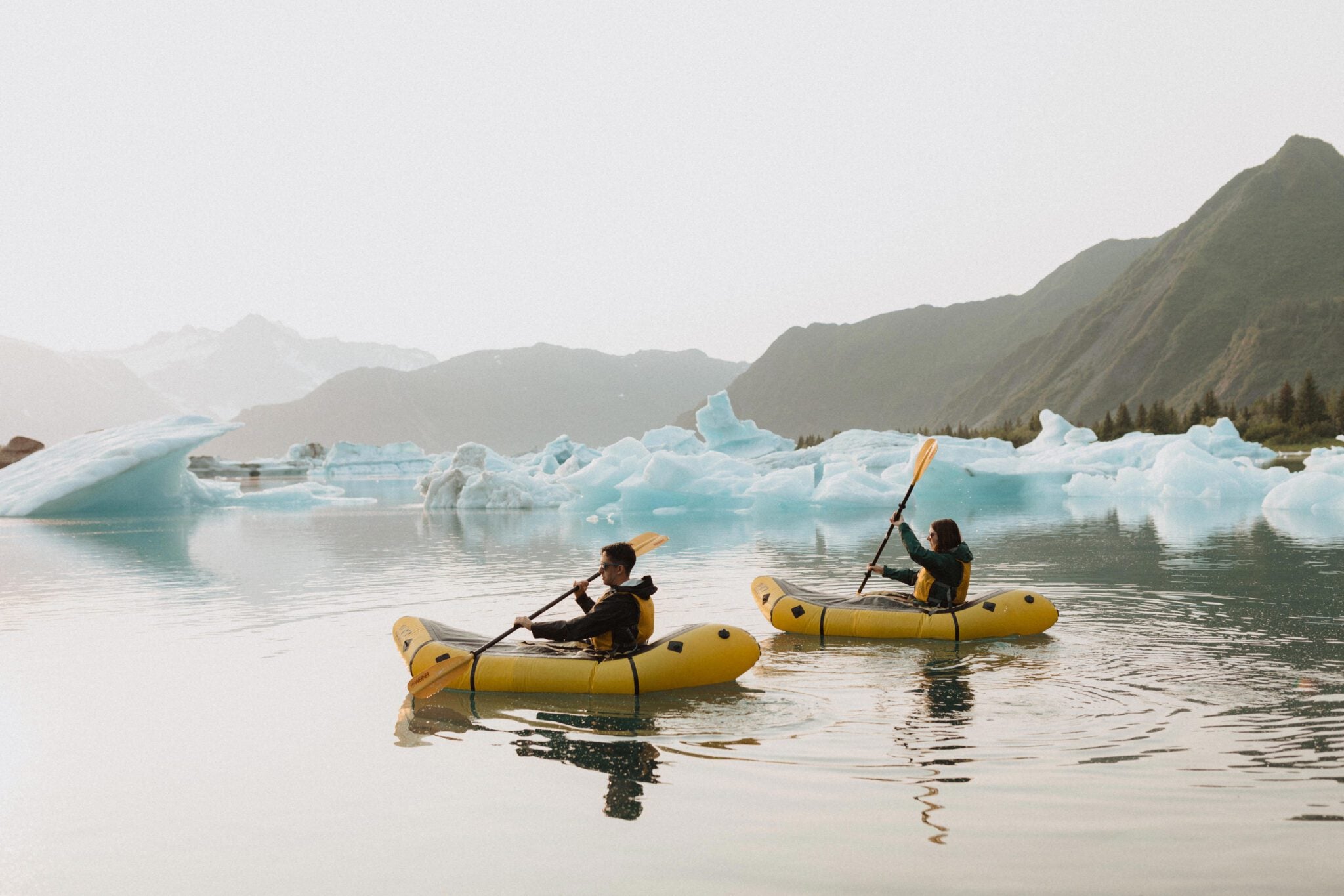 Glacier Kayaking - Seward Helicopter Tours